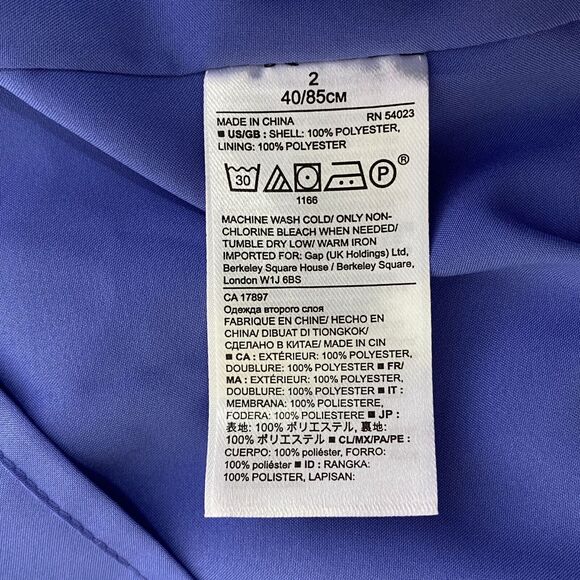 New Banana Republic Strappy Crossover Vee Pocket Dress Women's Size 2 - Picture 4 of 9